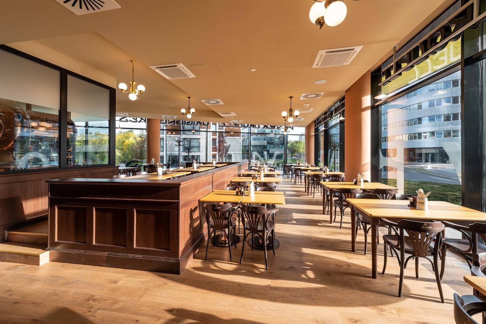 Interiér restaurace